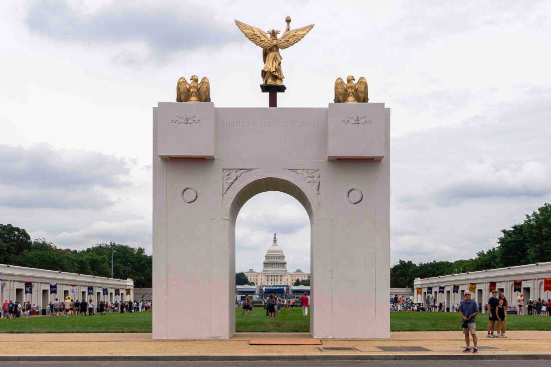 President Trump’s Proposed Triumphal Arch as Military Complex in Washington, D.C.