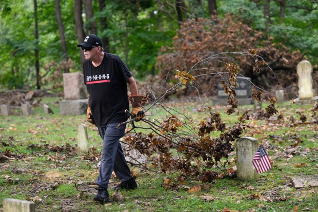 Community Efforts Transform Chesterton Cemetery After Storm Damage
