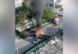 Construction Rig Collapse in Miami Injures Four