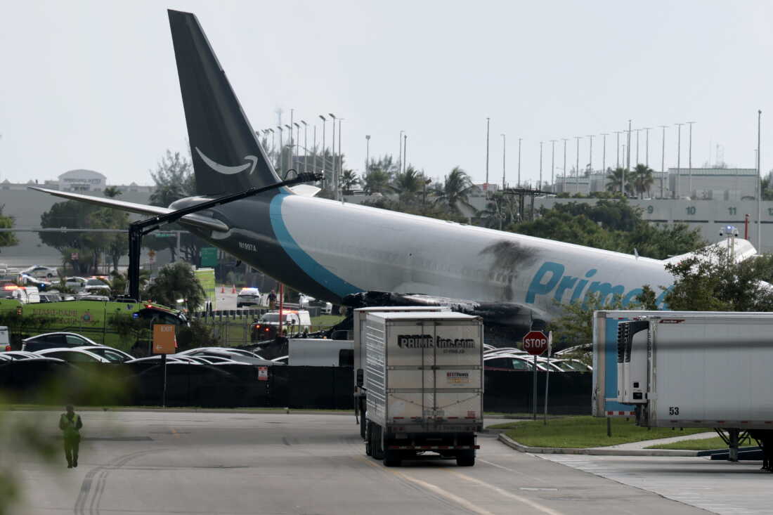 Amazon Plane Crash at Miami Airport