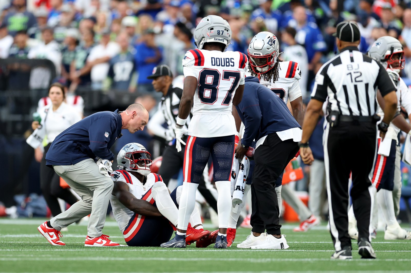 Patriots’ AJ Brown Faces Uncertain Season After Ankle Injury