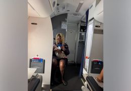 Flight Attendant Praised for Assisting Tired Mother Aboard United Flight