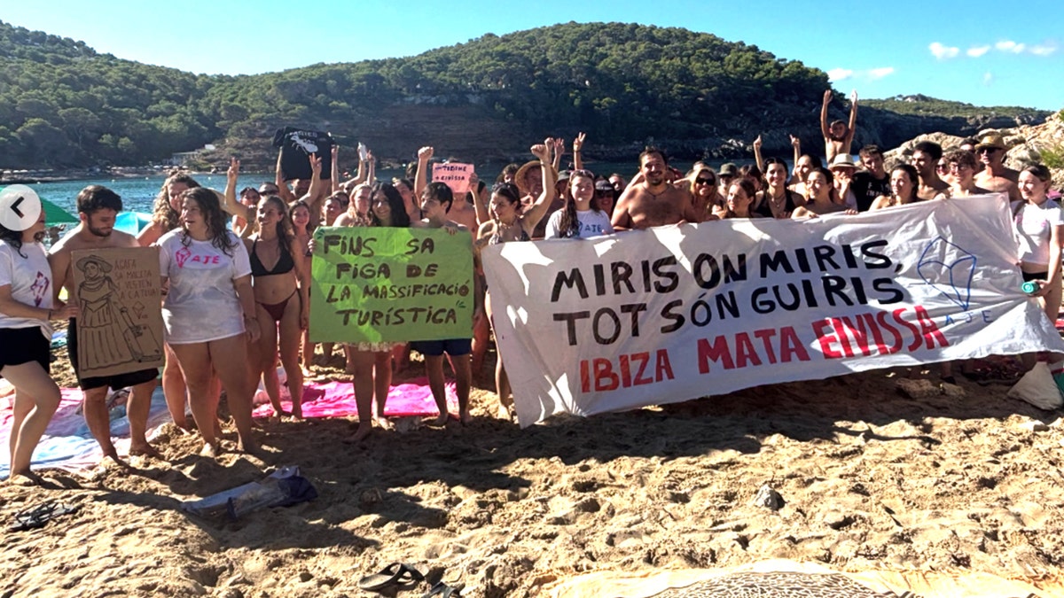 Ibiza Residents Protest Overtourism on Popular Beach