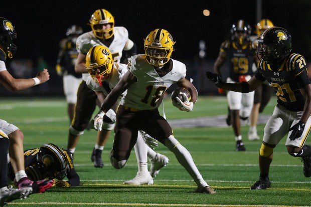 Kyron Hart Shines as Carmel’s Leading Wide Receiver