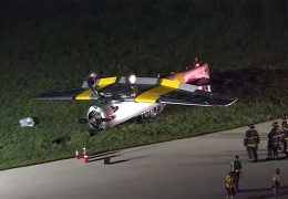 WWII Plane Crash at Pennsylvania Airport: Pilot Rescued