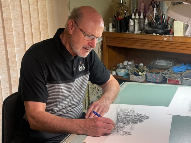 Frankfort’s Steve Lotysz Commissions Artwork for Presidents Cup