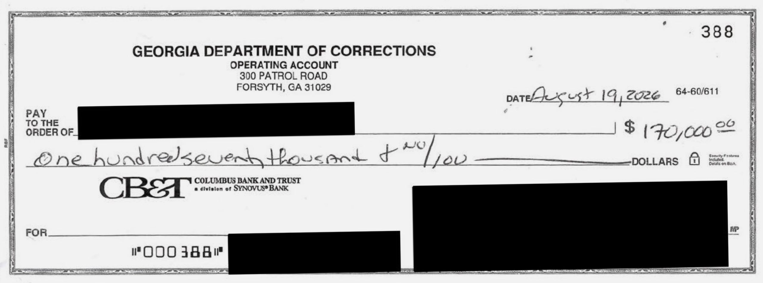 Georgia’s Lethal Injection Secrecy and Rising Costs