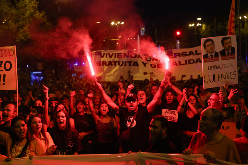 Protests in Madrid Over Eviction Highlight Spain’s Housing Crisis