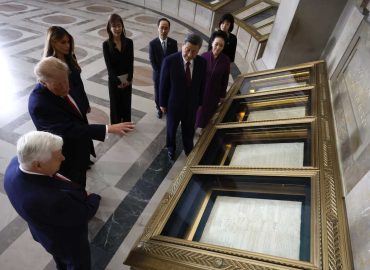 Diplomatic Tensions at the National Archives Museum: Trump and Xi’s Visit