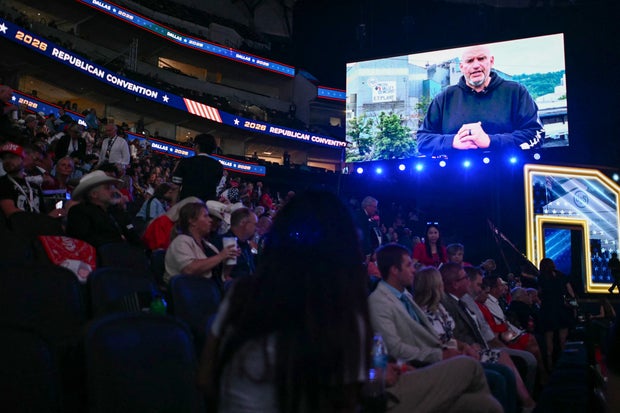 Fetterman Emphasizes Bipartisanship at Republican Convention
