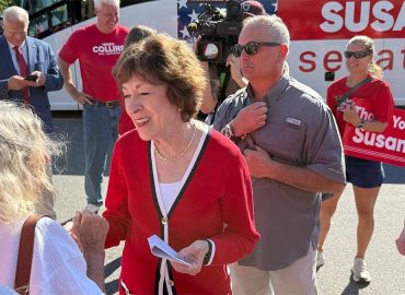 Vandalism at Sen. Susan Collins’ Maine Office Sparks Reactions