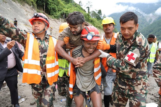Rescue Efforts Continue in Nepal as Two Workers Pulled Alive from Hydropower Tunnel