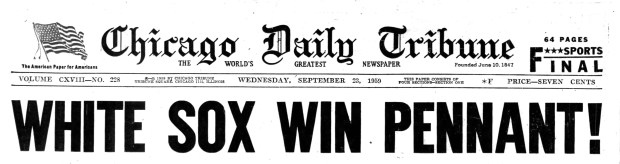 Historical Events in Chicago on September 22