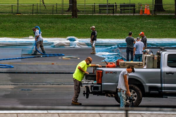 Errors in Renovation of Lincoln Memorial Reflecting Pool