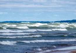 Beach Hazard Warnings for Lake Michigan and Surrounding Areas