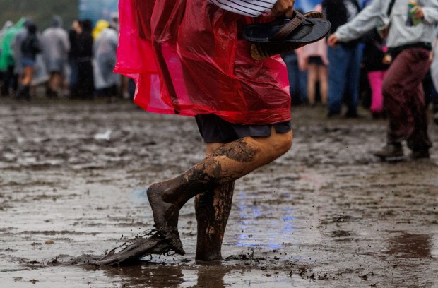 Riot Fest Faces Challenges After Rain Turns Douglass Park into Muddy Mess
