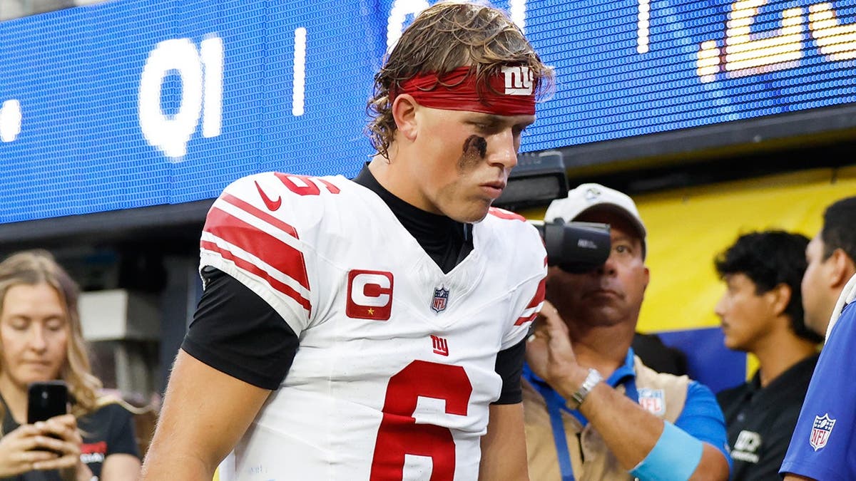Jaxson Dart’s Injury Leaves Giants Facing Uncertainty