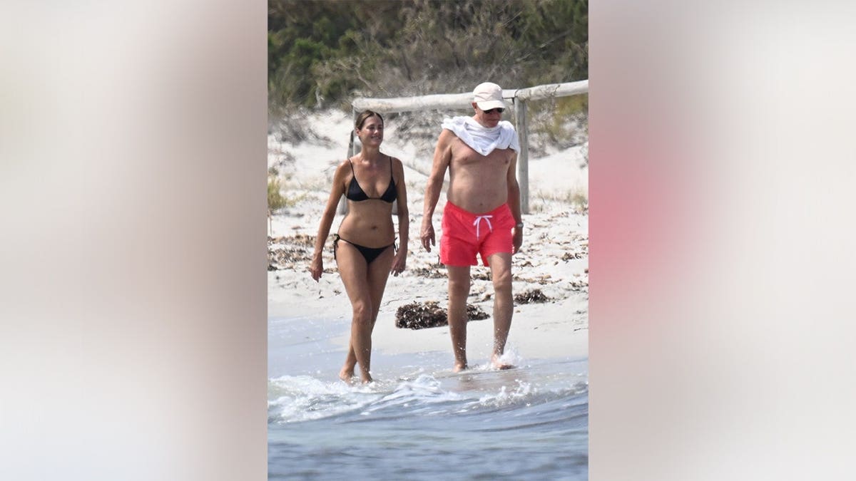 Simon Le Bon Enjoys European Vacation with Wife