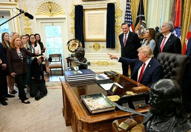 Trump Bans Media Outlets: Legal Battle on First Amendment Grounds