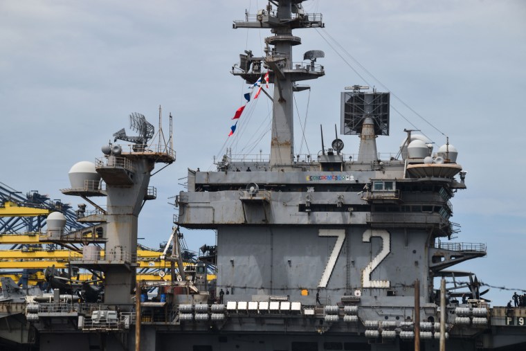 USS Abraham Lincoln Aircraft Carrier Visits Thailand