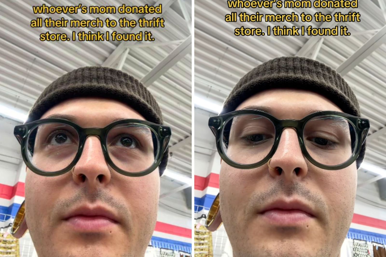 Thrift Shopper Finds Unique Vintage Band T-Shirts