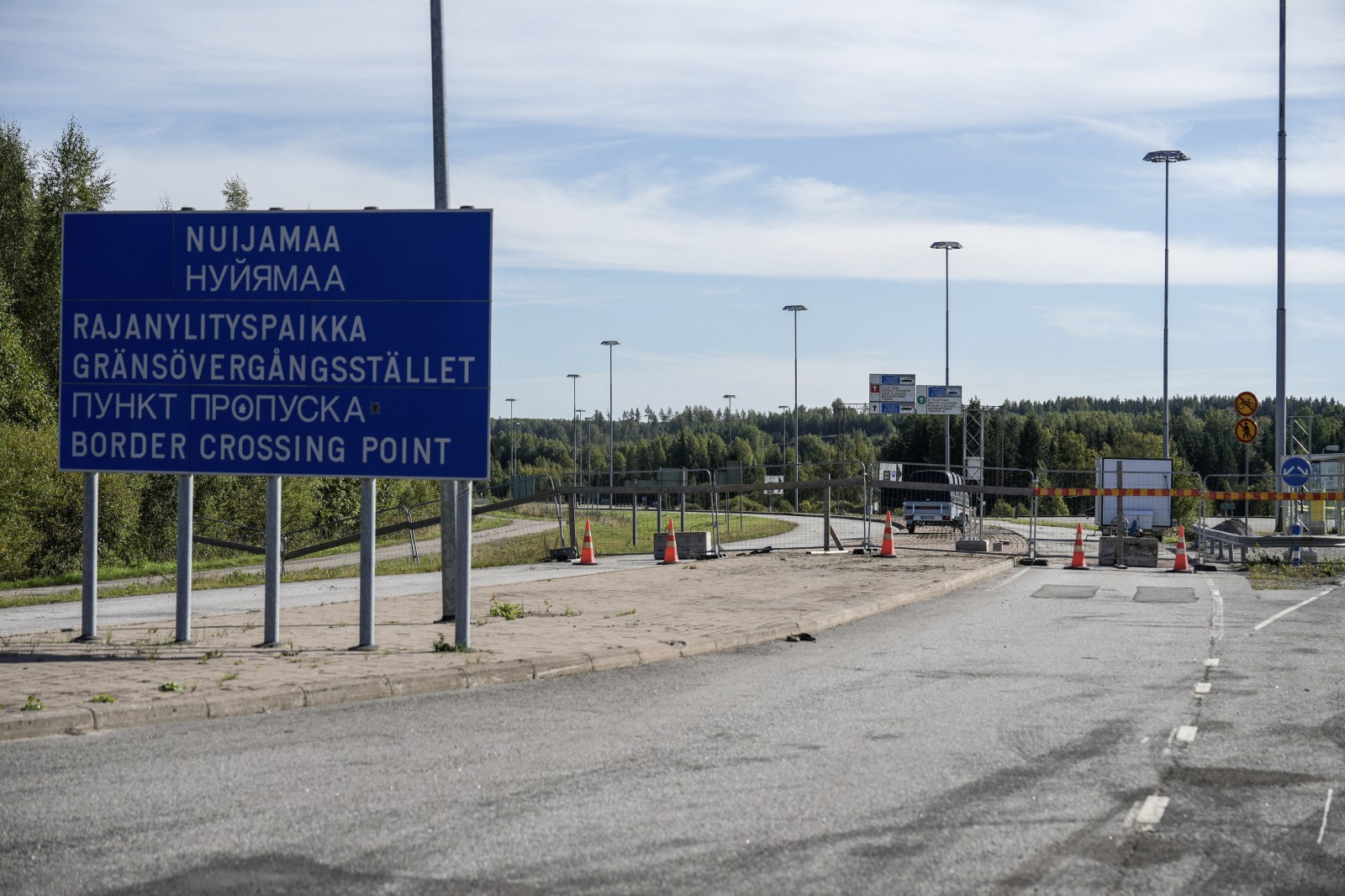 Finland Builds Border Fence to Counter Russia’s Tactics