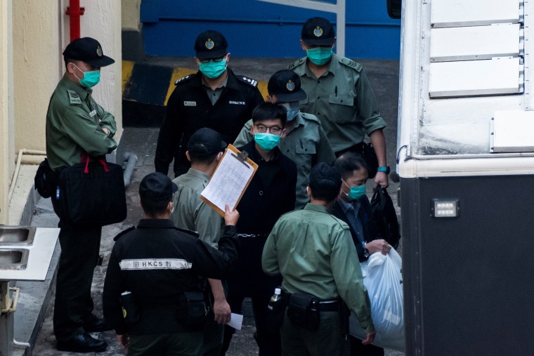 Hong Kong Activist Joshua Wong Pleads Guilty to Collusion Charges