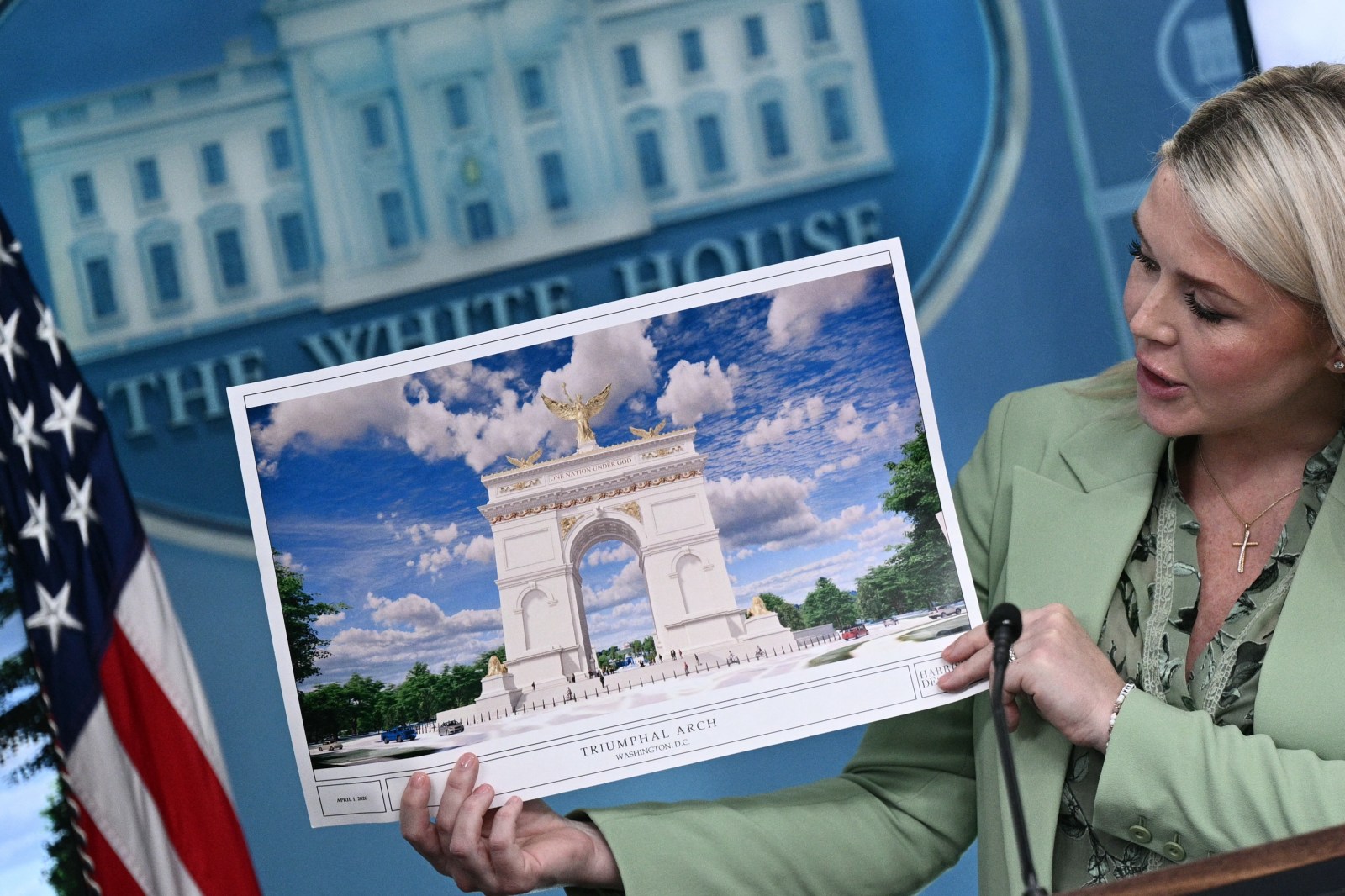 Trump Reveals Military Plans for Washington Arch