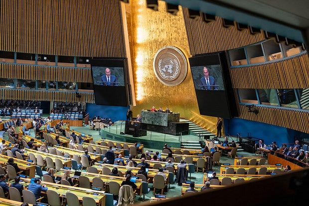 Russia Accuses Europe of Blocking Peace in Ukraine at UN Assembly