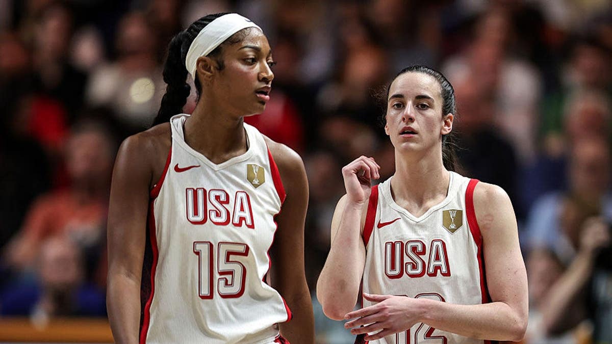 Caitlin Clark and Angel Reese Bond at the 2026 FIBA Women’s World Cup