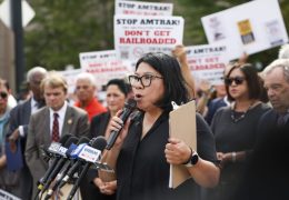 Residents Protest Proposed Amtrak Facility and White Sox Relocation