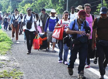DHS Issues Warning to Migrant Caravan Moving Towards U.S.