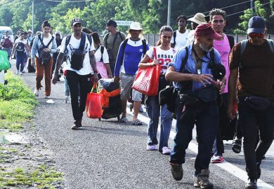 DHS Issues Warning to Migrant Caravan Moving Towards U.S.