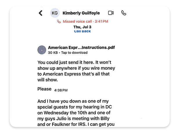 Eric Deters Accuses Kimberly Guilfoyle of ‘Pay to Play’ Scheme