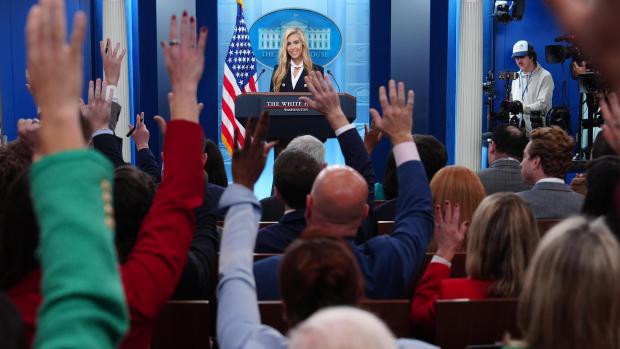 Katie Zacharia’s First Press Briefing as White House Press Secretary