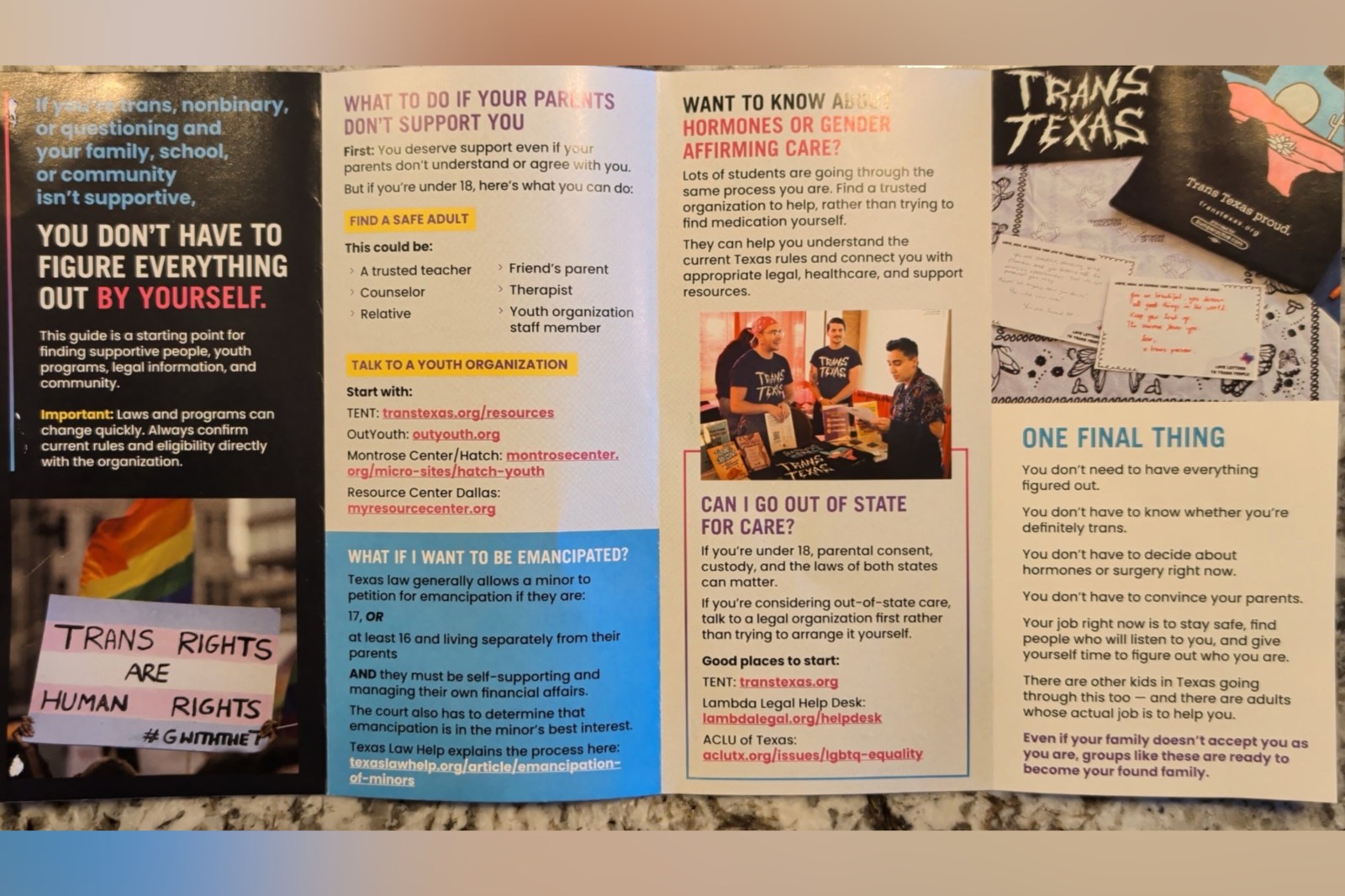 Investigation Continues into Unattributed Mailers Addressed to Transgender Youth in Texas