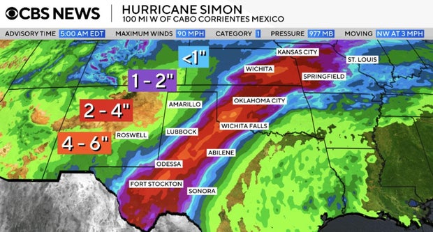 Hurricane Simon’s Impact and Aftermath