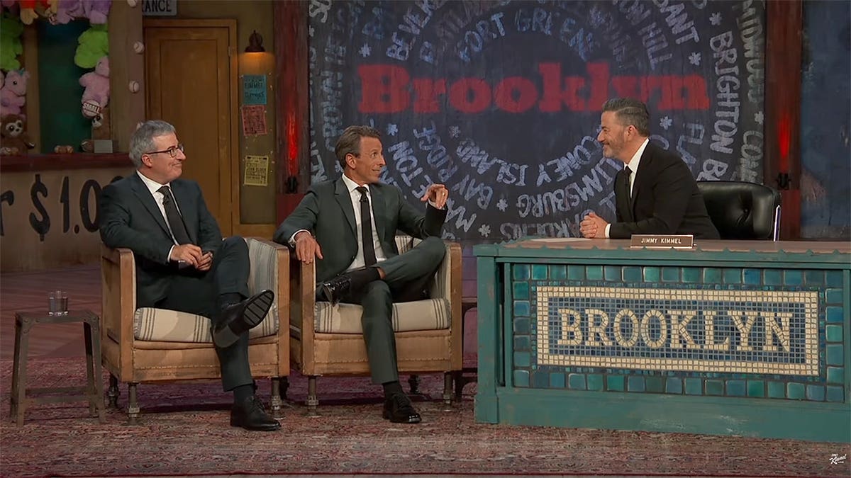 Late-Night Hosts Discuss Trump and Ratings