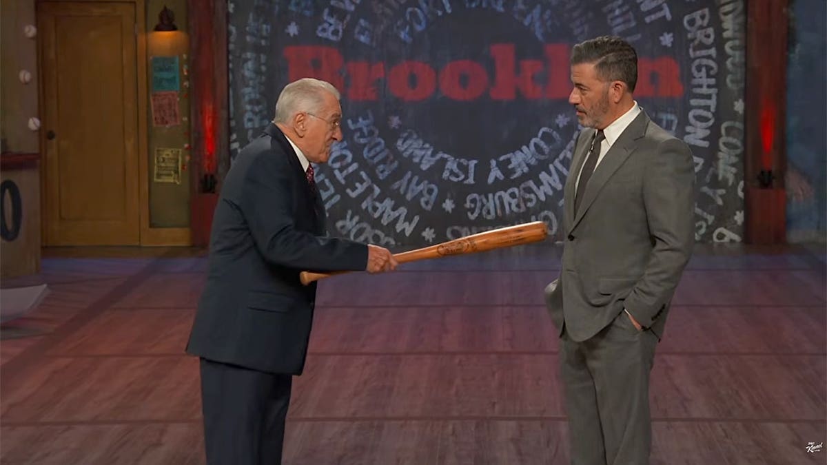 Robert De Niro and Jimmy Kimmel Joke About FCC Threats