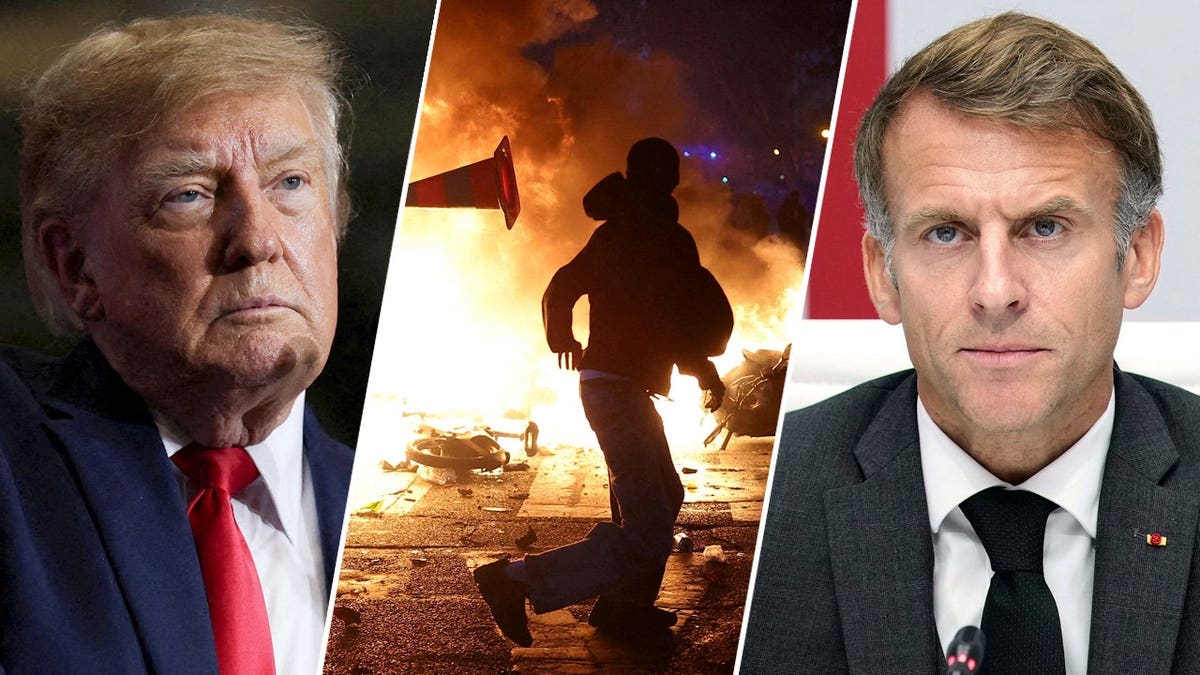 Trump Criticizes Macron’s Immigration Policies Amid European Unrest