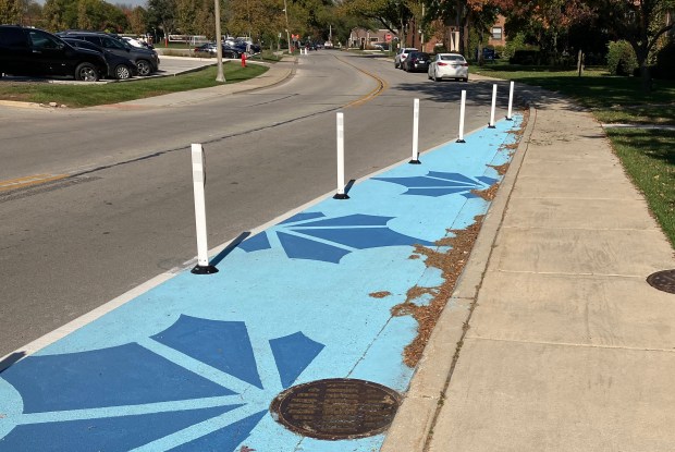 La Grange Park’s Village Market Paint and Post Pilot Project