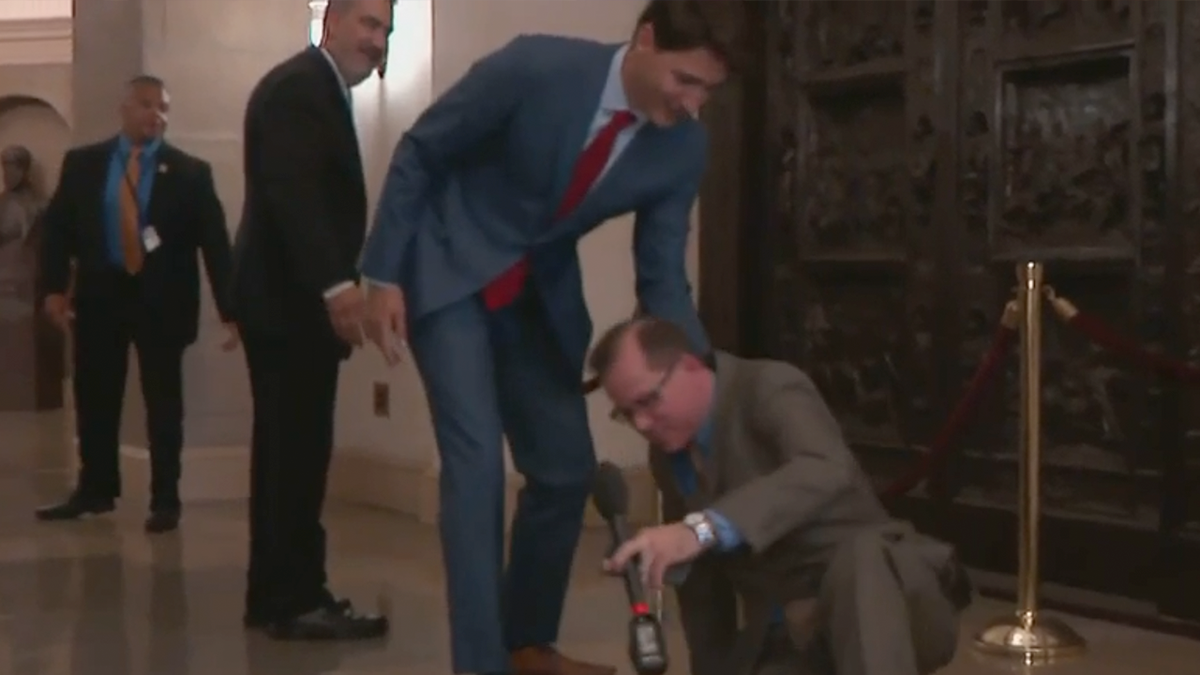 Chad Pergram’s Tumble at the Capitol