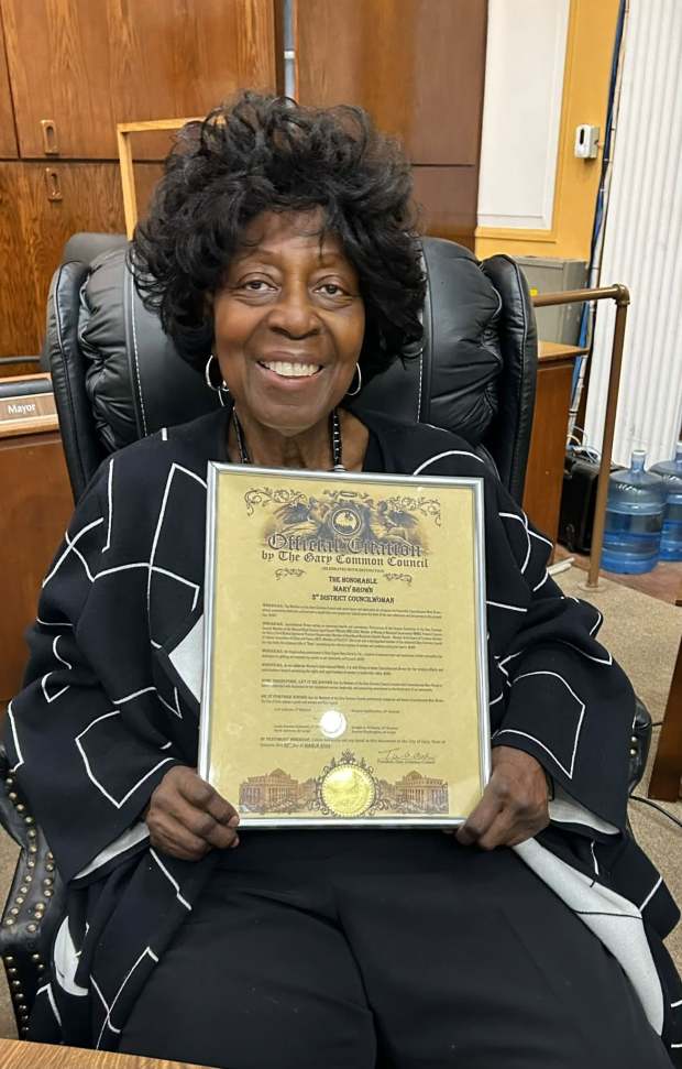Tribute to Councilwoman Mary Brown: A Dedicated Advocate for Gary