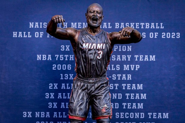Dwyane Wade Statue Undergoes Transformation