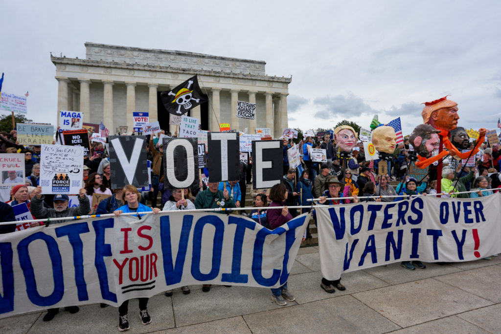 No Kings Network Promotes Early Voting with Rallies Across U.S.