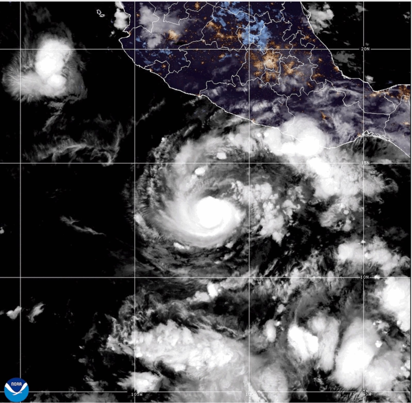 Hurricane Trudy Impacts Southwestern Mexico with Heavy Rain and Winds