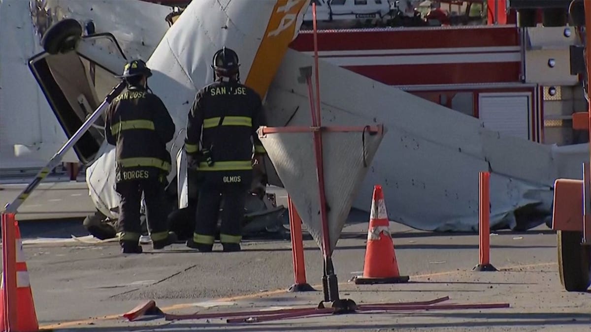 Cessna Plane Crash on Capitol Expressway in San Jose
