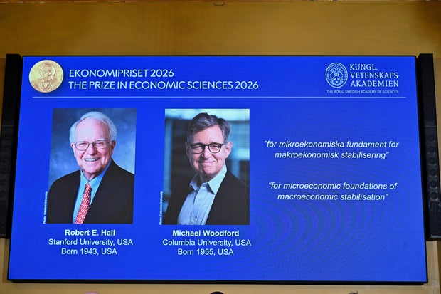 Economists Robert E. Hall and Michael Woodford Win Nobel in Economics
