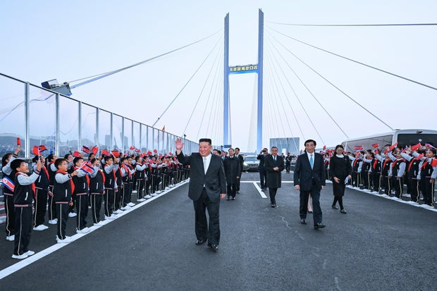Kim Jong Un Strengthens Ties with China by Inaugurating New Bridge