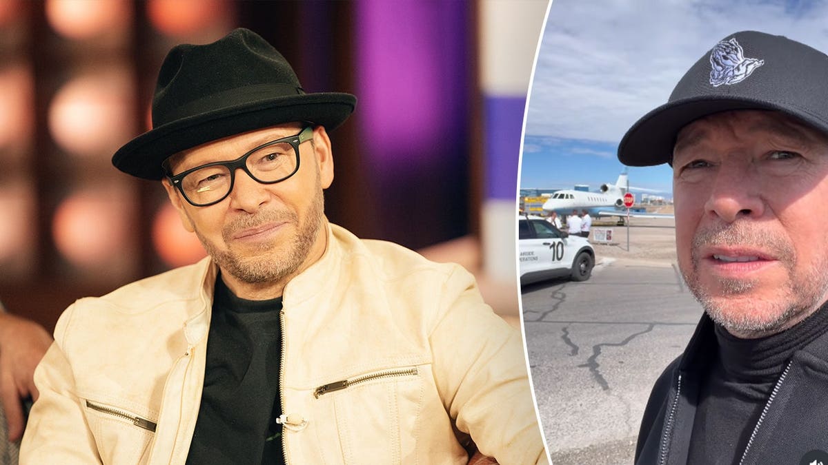 Donnie Wahlberg Reflects on Near-Miss Event After Plane Skids Off Runway